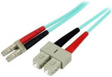Câble de Fibre Optique Multimode StarTech.com 2m (6ft) LC/UPC vers SC/UPC OM3