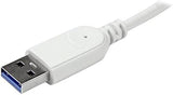 StarTech.com 7 Port Compact USB 3.0 Hub with Built-in Cable - Aluminum