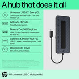 Concentrateur multiport USB-C universel HP