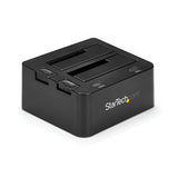 StarTech.com Station d'accueil disque dur double baie USB 3.0 vers SATA, USB