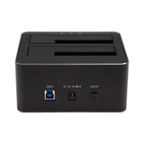 StarTech.com Station d'accueil disque dur double baie USB 3.0 vers SATA, USB