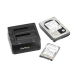 StarTech.com Station d'accueil disque dur double baie USB 3.0 vers SATA, USB