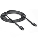 StarTech.com 2m (6.6ft) Thunderbolt 3 Cable, 20Gbps, 100W PD, 4K, Thun