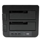 Duplicateur de disque dur double baie StarTech.com, autonome USB 3.0 (5 Gbit/s)