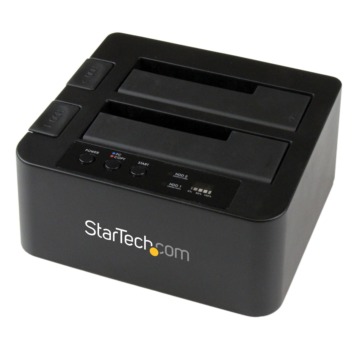 Duplicateur de disque dur double baie StarTech.com, autonome USB 3.0 (5 Gbit/s)