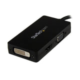 StarTech.com Travel A/V adapter: 3-in-1 DisplayPort to VGA DVI or HDMI