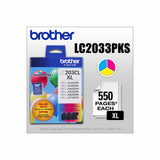 Brother LC-2033PKS XL Ink Cartridge Combo Pack