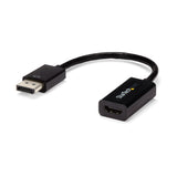 StarTech.com DisplayPort to HDMI Adapter - 4K 30Hz Active DisplayPort