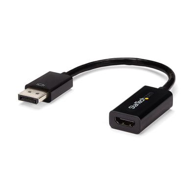 StarTech.com DisplayPort to HDMI Adapter - 4K 30Hz Active DisplayPort