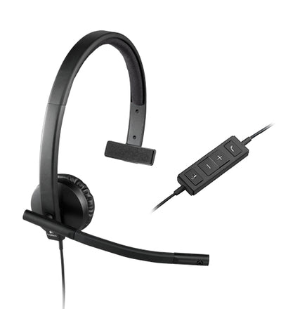 Logitech H570e USB Mono Headset for Business