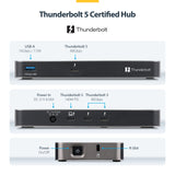 StarTech.com Thunderbolt 5 Hub - 140W PD, 8K Video, 4 Ports
