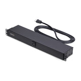 StarTech.com 13-Outlet Rackmount PDU, 1U Server Power Strip with 1x Fr