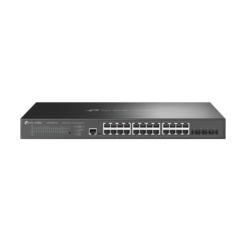 TP-Link Omada 24 ports 2,5GBASE-T et 4 ports 10GE SFP+ L2+ Commutateur géré