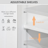 Freestanding Bathroom Cabinet with Adjustable Shelf and Drawers, Small Cabinet for Bathroom