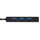 StarTech.com Concentrateur USB 3.0 portable 3 ports plus Ethernet Gigabit - 5Gbps