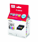 Jeu de cartouches d'encre CMJN Canon CLI-251