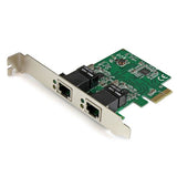 StarTech.com Carte adaptateur réseau Gigabit à double port PCIe serveur