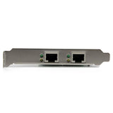 StarTech.com Carte adaptateur réseau Gigabit à double port PCIe serveur