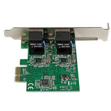 StarTech.com Carte adaptateur réseau Gigabit à double port PCIe serveur