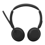 Jabra Evolve3 45 MS USB-A Stereo Headset with Charging Stand