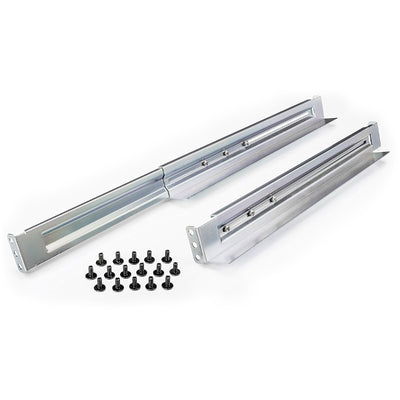 Univeral Rack Mount 1U-2U RAIL Kit UP to 230LBS Adjustable Length