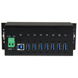 StarTech.com Concentrateur USB 3.0 7 ports (5Gbps) - Concentrateur USB-A industriel métal a