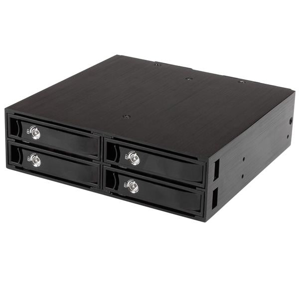 StarTech.com 4-Bay Mobile Rack Backplane for 2.5in SATA/SAS Drives - T