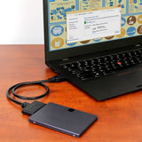 StarTech.com Câble SATA vers USB, USB 10Gbps vers 2,5po SATA I II III disque dur