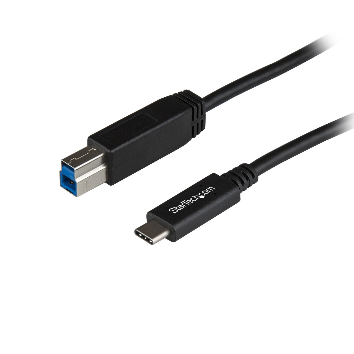 StarTech.com 3ft (1m) USB-B to USB-C Cable, USB 10Gbps, Data Cord, USB