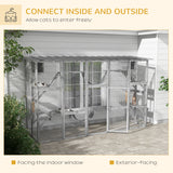 Large Outdoor Catio with Condos