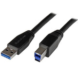 Câble USB 3.0 actif StarTech.com (5Gbps) USB-A vers USB-B - M/M - 5m (16ft)