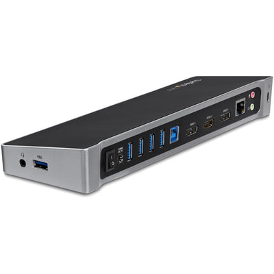 StarTech.com Triple-Monitor USB 3.0 Docking Station - 1x HDMI - 2x Dis
