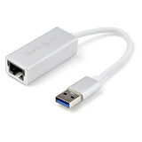 StarTech.com Adaptateur réseau Gigabit USB 3.0, argent, aluminium épuré