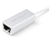 StarTech.com Adaptateur réseau Gigabit USB 3.0, argent, aluminium épuré