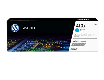 HP 410X (CF411X) High Yield Cyan Original Toner Cartridge