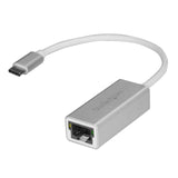 StarTech.com USB-C to Gigabit Ethernet Adapter, Aluminum, Thunderbolt