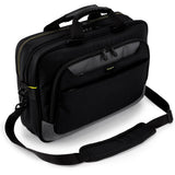 Targus City Gear Topload Laptop Case - 15.6IN Black/Yellow