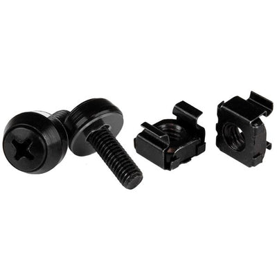 StarTech.com 50-Pack M5 12mm Screws, Square Hole Cage Nuts and Install