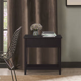 End Side Table in Flip Top Design with Cabinet and Bottom Shelf, Storage Furniture Decoration for Bedroom Living Room Office