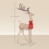 Light Up Reindeer Yard Decoration
