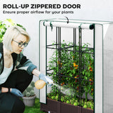 Raised Garden Bed Kit with Trellis