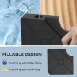 Umbrella Weights for Cantilever Parasols, Set of 4 Heavy Duty Parasol Base Weights