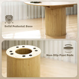 Extendable Kitchen Table for 6-8, 43.5