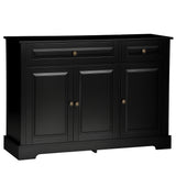 Buffet moderne avec 2 tiroirs et étagères réglables