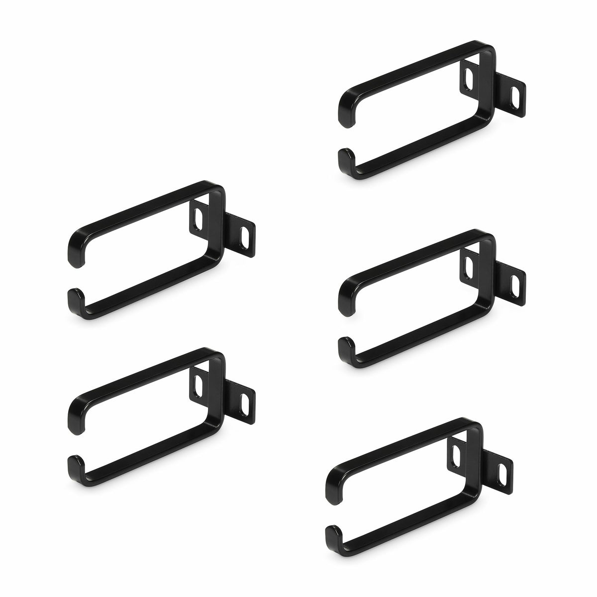 StarTech.com Lot de 5 organisateurs de câbles verticaux 1U 1,8 x 3,9 po (4,5 x 10 cm) pour rack serveur