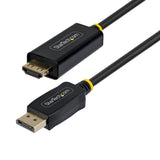 StarTech.com 6ft DisplayPort to HDMI Adapter Cable with Gripping Conne