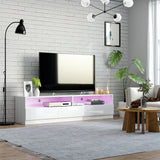 Meuble TV LED pour téléviseurs jusqu'à 75