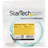 StarTech.com 2m (6ft) LC/UPC to LC/UPC OM4 Multimode Fiber Optic Cable