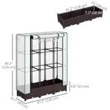 Raised Garden Bed Kit with Trellis