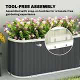 Galvanized Raised Garden Bed